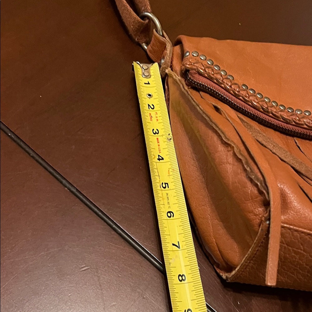 The Sak Tan Fringe Crossbody Bag - Picture 8 of 9